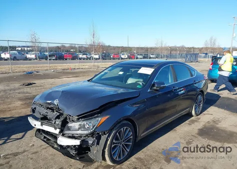 2017 Genesis G80 3.8 from USA, damaged, VIN KMHGN4JE8HU193483
